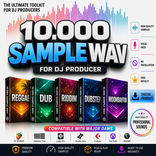 000 sample wav producer - 10,000,