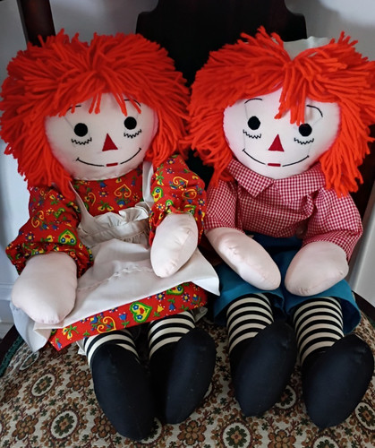 Raggedy ann andy - raggedy,