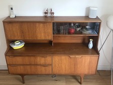Mid-century 1970s Sideboard / credenza  Stylish Suttcliffe Todmorden S-form 