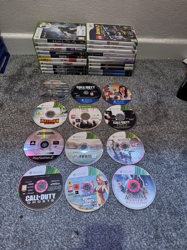 Mixed joblot video - video, games