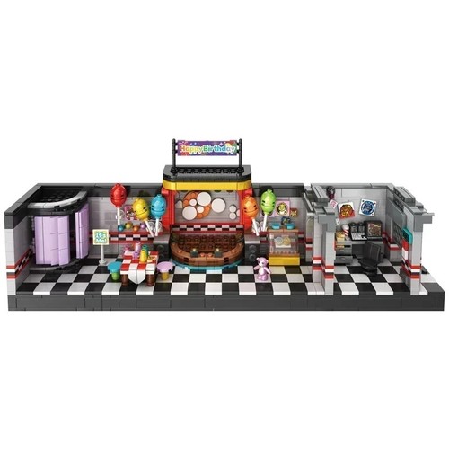 1388 pcs moc five nights - moc,