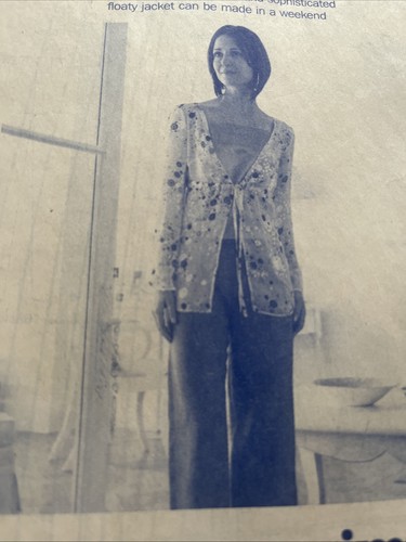 Prima sewing pattern jacket - sewing,