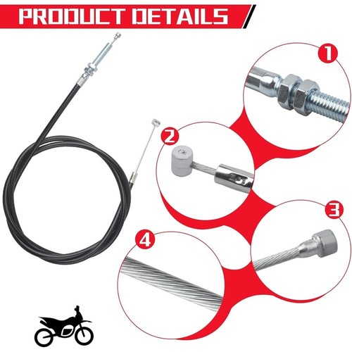 Easy install clutch cable kit - cable,