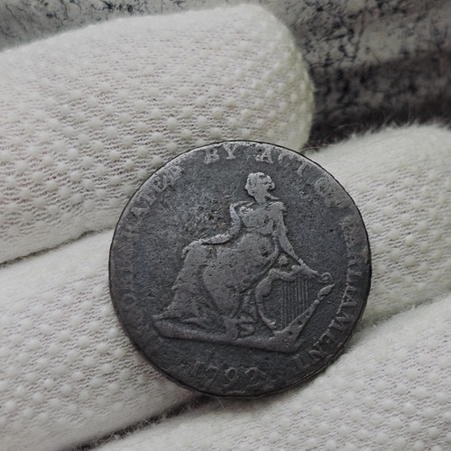 1792 half penny irish - penny,