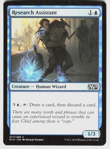 Research assistant magic - 77,
