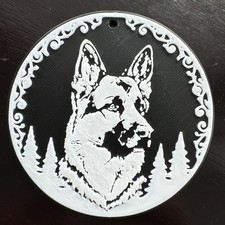 German Shepherd Christmas