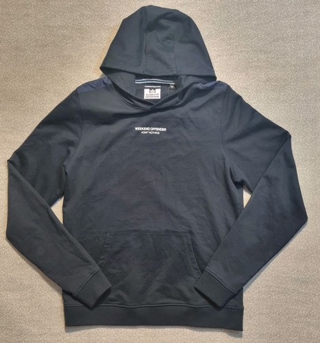 Weekend offender hoodie navy - offender,