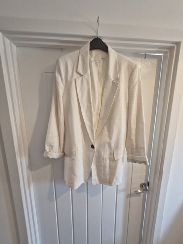 Zara beautiful cream blazer - zara,