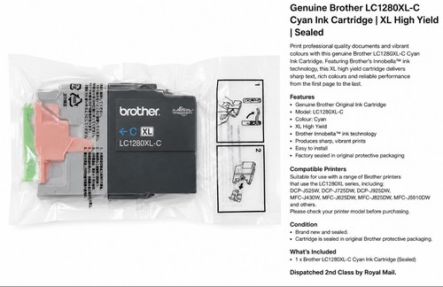 Genuine brother ink - brother,