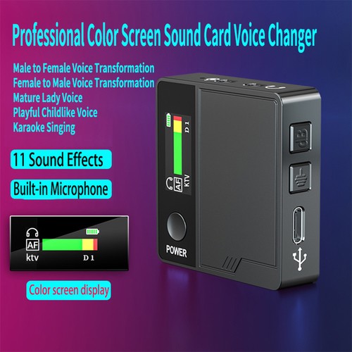 Voice changer built - built-in, mic