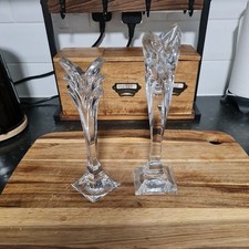 TWO Nachtmann Signed Crystal