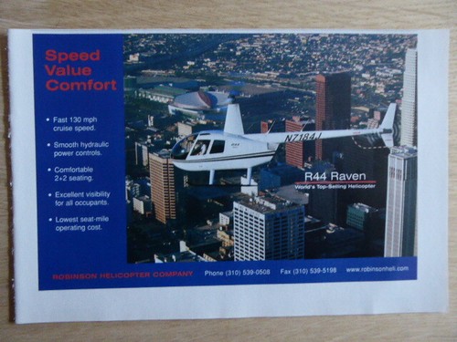 2003 pub robinson helicopter - robinson,