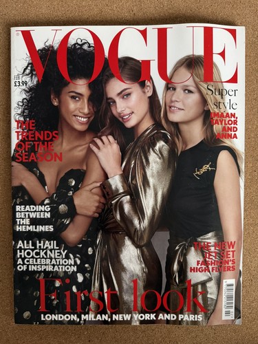 Vogue magazine supermodel - vogue,