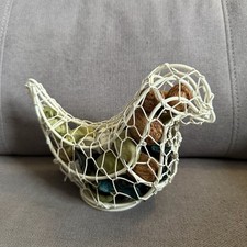 Decorative Homeware White Wire