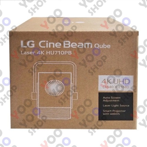 Cinebeam qube hu710pb - lg, 4k