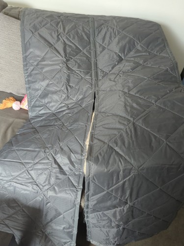 Thermal insulated door curtain - insulated,