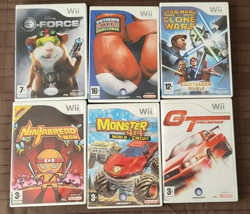 Nintendo wii games bundle 6 - games,