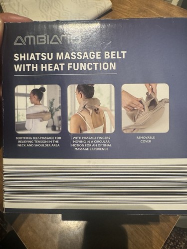 Ambiano shiatsu massage belt - ambiano,