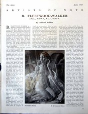 Antique Old Print Model'S