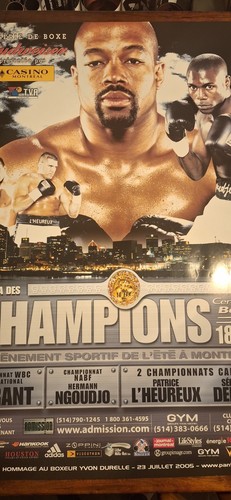 Montreal boxing poster 2005 - boxing,