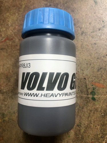 Volvo grey digger - paint, touch