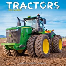 Tractors 2026 Calendar | Square Wall Calendar | NEW