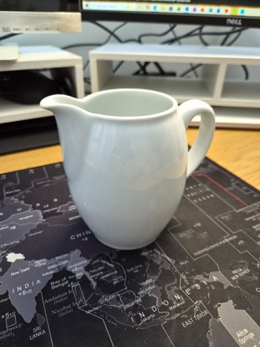 White denby large jug - large,