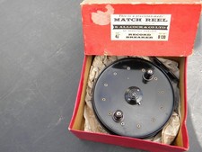Vintage S.Allcock4 1/2" Record Breaker Match Reel B130 in box