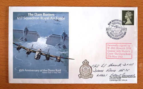 Dambuster bill howarth - bill, signed