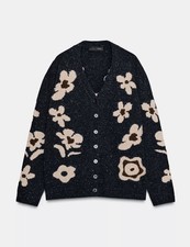 Zara Floral Flower Cardigan