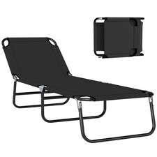 Outsunny folding lounge chair - outsunny,
