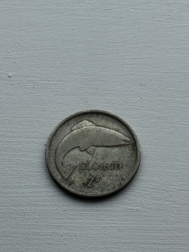 1928 rare irish silver florin - rare,