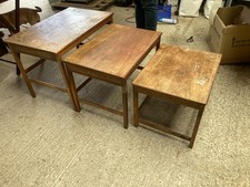 Nest 3 Wooden Tables Side End