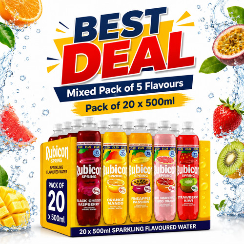 Rubicon sparkling spring water - sparkling,