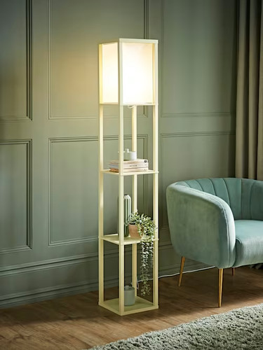 Standard wooden floor lamps - floor,