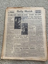 Daily Sketch Newspaper 1945