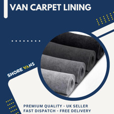 CAMPER VAN LINING CARPET 4 WAY STRETCH FOR VW T5 T5.1 TRANSPORTER CADDY