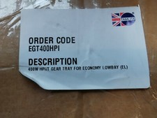 tamlite egt400hpi gear tray