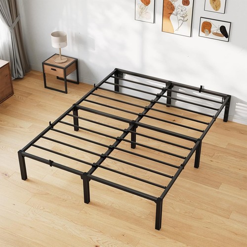 Full size metal bed frame - size,