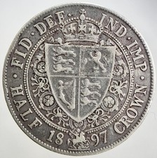 1897 Victoria Half-Crown