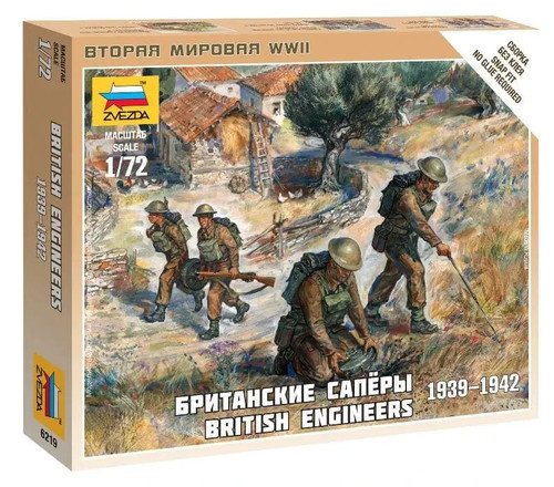 Zvezda models british - zvezda,