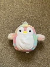 Squishmallow Louisa The Rainbow Tie Dye Penguin 7.5" Plush Soft Toy(no name tag)