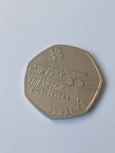 2011 2012 rowing 50p coin - 50p,
