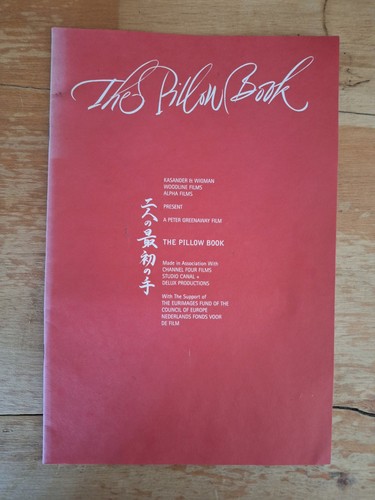 The pillow book film - the, programme