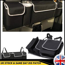 Car Trunk Boot Organiser High Capacity Backseat Storage Bag Travel Car Accessory