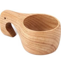 Nordic Style  200ml Wooden Mug Outdoor Camping Hiking Drinking Cup Portable For