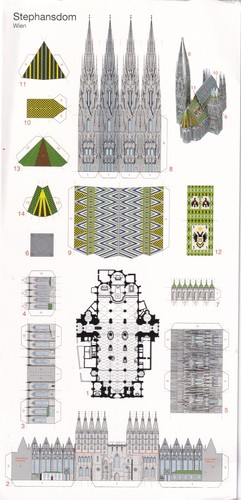 Stephansdom vienna cut out - vienna, cut-out