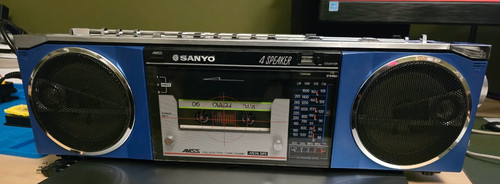 Vintage sanyo m7780l band - m7780l, 4-band