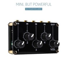 Audio Mixer 4 Input 1 Output