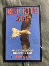 Marston Moor Brewery Red Kite Ale Beer Clip